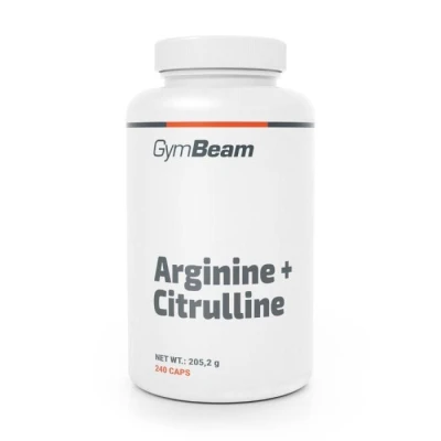 GymBeam Arginin + Citrulin 240 kaps. GymBeam Arginin + Citrulin 240 kaps.