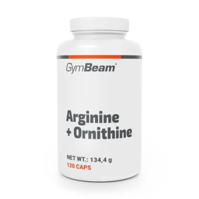 GymBeam Arginin + Ornitin 120 kaps.