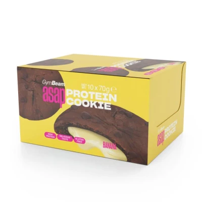 GymBeam ASAP Protein Cookie 10 x 70 g GymBeam ASAP Protein Cookie 10 x 70 g