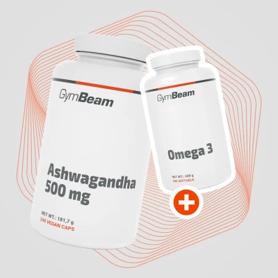 GymBeam Ashwagandha 500 mg 90 kaps.