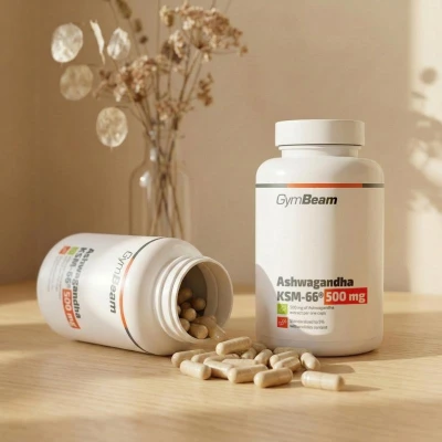 GymBeam Ashwagandha KSM-66 500mg 90 kaps.