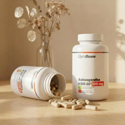 GymBeam Ashwagandha KSM-66 500mg 90 kaps. (VÝPRODEJ)
