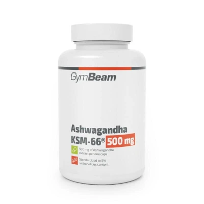 GymBeam Ashwagandha KSM-66 500mg 90 kaps. (VÝPRODEJ)