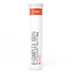 GymBeam B-Komplex 100 % šumivý 20 tab.