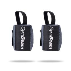 GymBeam Bandáže na zápästie FIRM dark grey