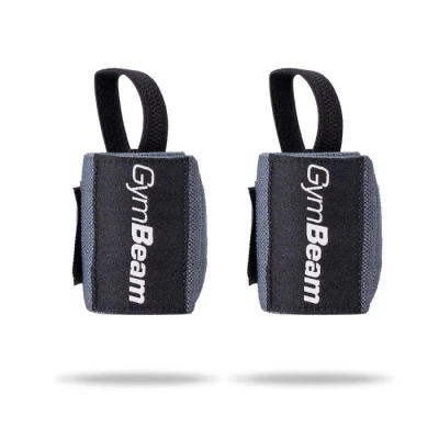 GymBeam Bandáže na zápěstí FIRM dark grey GymBeam Bandáže na zápěstí FIRM dark grey