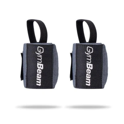 GymBeam Bandáže na zápěstí FIRM dark grey (VÝPRODEJ)