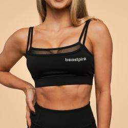 BeastPink Sportovní podprsenka Breeze Black
