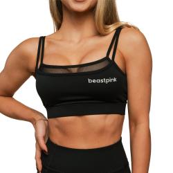 BeastPink Sportovní podprsenka Breeze Black
