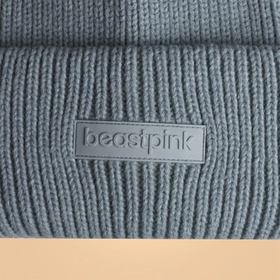 BeastPink Storm Blue dámská zimní čepice Beanie