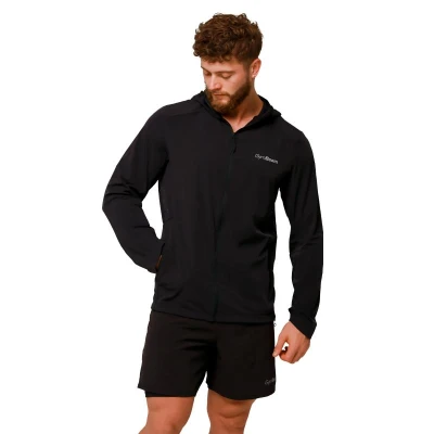 GymBeam Běžecká bunda Pulse Black
