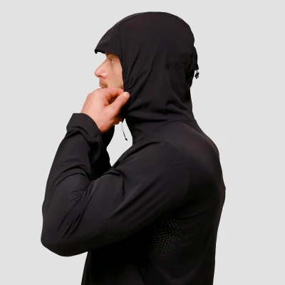 GymBeam Běžecká bunda Pulse Black