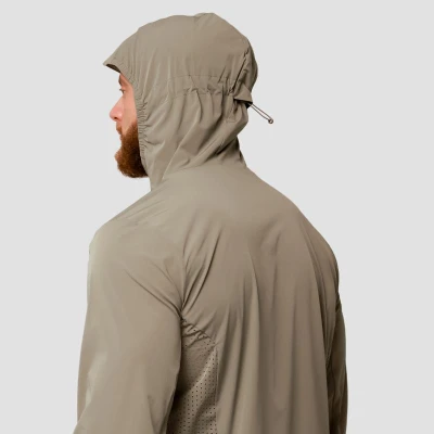 GymBeam Běžecká bunda Pulse Vetiver