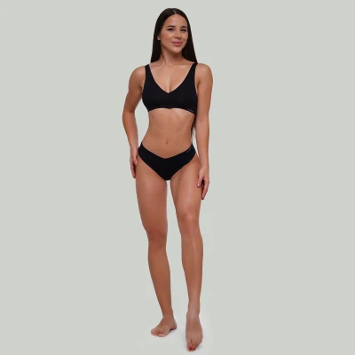 GymBeam Bezešvá podprsenka Black