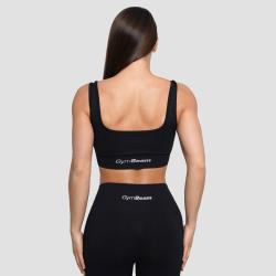 GymBeam Bezešvá sportovní podprsenka Lift Black