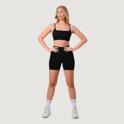 GymBeam Bezešvá športová podprsenka NEO Black