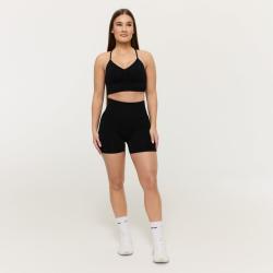 GymBeam Bezšvová športová podprsenka Sculpt Black