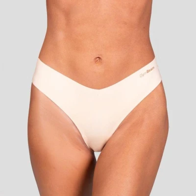 GymBeam Bezešvé kalhotky Comfy 3Pack Beige GymBeam Bezešvé kalhotky Comfy 3Pack Beige