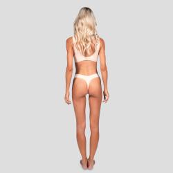 GymBeam Bezešvé nohavičky Comfy 3Pack Beige