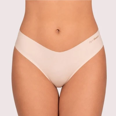 GymBeam Bezešvé kalhotky Comfy 3Pack Beige GymBeam Bezešvé kalhotky Comfy 3Pack Beige