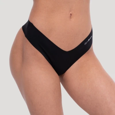 GymBeam Bezešvé kalhotky Comfy 3Pack Black