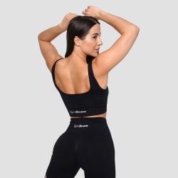 GymBeam Bezešvá športová podprsenka Lift Black