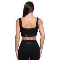 GymBeam Bezešvá športová podprsenka Lift Black