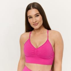 GymBeam Bezešvá športová podprsenka Sculpt Rose