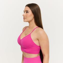 GymBeam Bezešvá športová podprsenka Sculpt Rose
