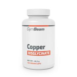 GymBeam Bisglycinát měďnatý 120 kaps.