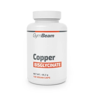 GymBeam Bisglycinát měďnatý 120 kaps.
