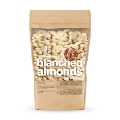 GymBeam Blanšírované mandle 500 g
