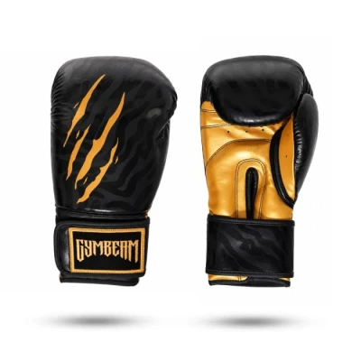 GymBeam Grind Black/Gold boxerské rukavice