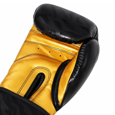 GymBeam Grind Black/Gold boxerské rukavice