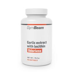 GymBeam Česnekový extrakt s lecitinem 90 kaps.