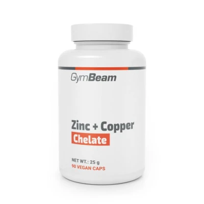 GymBeam Chelát Zinku + Mědi 90 kaps.