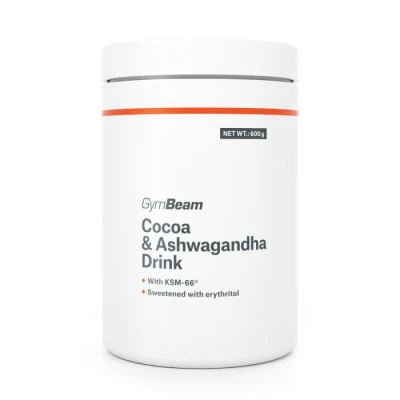 GymBeam Cocoa Ashwagandha Drink 600 g