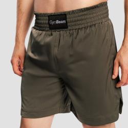 GymBeam Combat Boxing Shorts Olive Grey