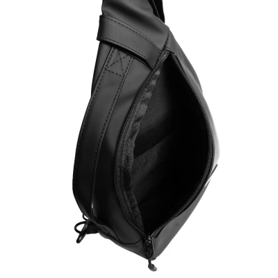 GymBeam Urban Black unisex taška přes rameno