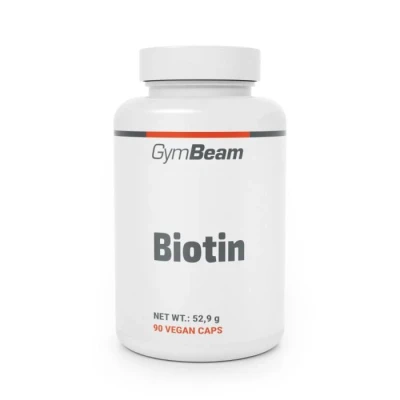 GymBeam D-Biotin (Vitamín B7) 90 kaps. (VÝPRODEJ)
