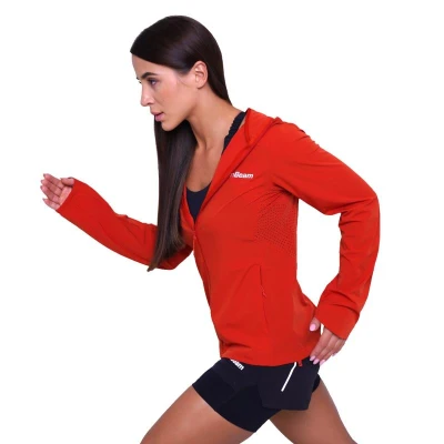 GymBeam Dámská běžecká bunda Pulse Orange