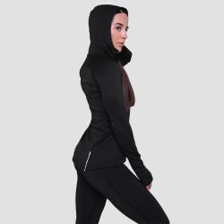 GymBeam Women‘s Pulse 1/2 Zip Running Sweatshirt Black