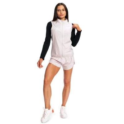 GymBeam Dámská bežecká vesta Pulse X Gray