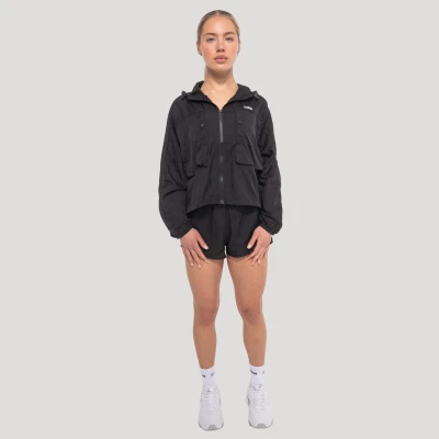 GymBeam Dámská bunda Flow Black