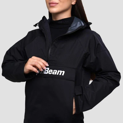GymBeam Dámská bunda Rain Smock Black