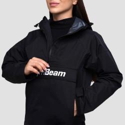 GymBeam Dámská bunda Rain Smock Black POUZE L (VÝPRODEJ)