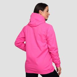 GymBeam Dámská bunda Rain Smock Fuchsia