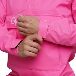GymBeam Dámská bunda Rain Smock Fuchsia