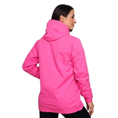 GymBeam Dámská bunda Rain Smock Fuchsia POUZE M (VÝPRODEJ)