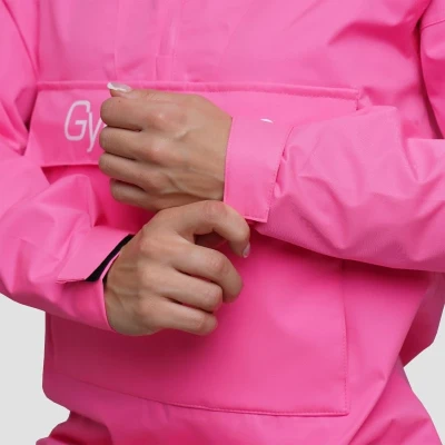 GymBeam Dámská bunda Rain Smock Fuchsia POUZE XL (VÝPRODEJ)